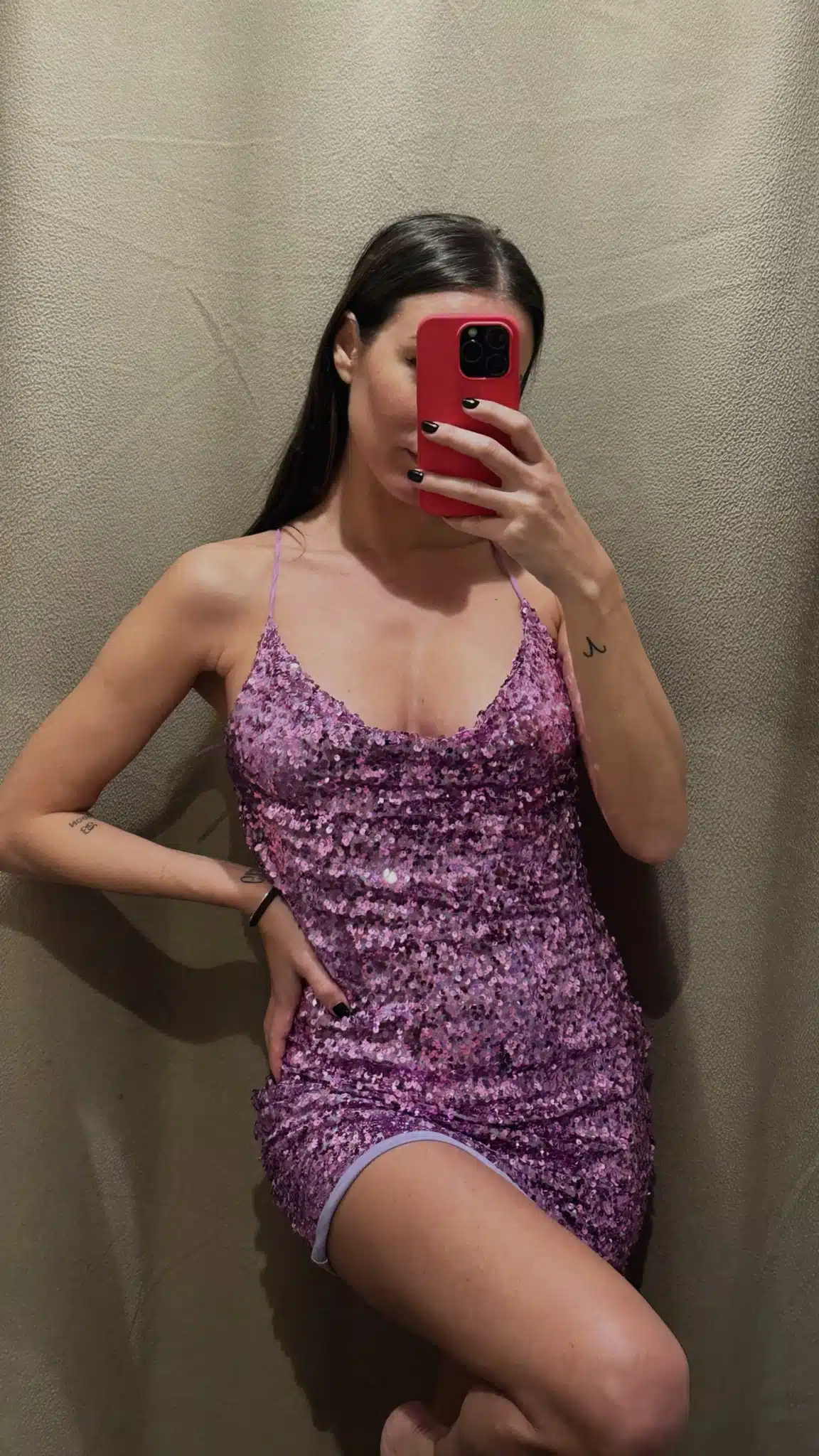 Vestito in paillettes LILLA CVG Gold