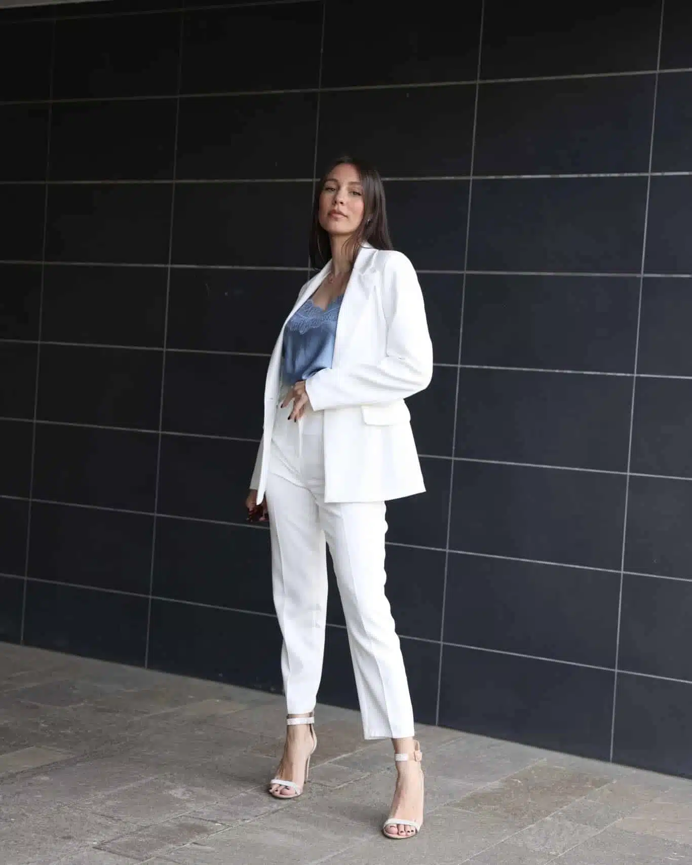 Pantalone bianco da donna CVG Gold