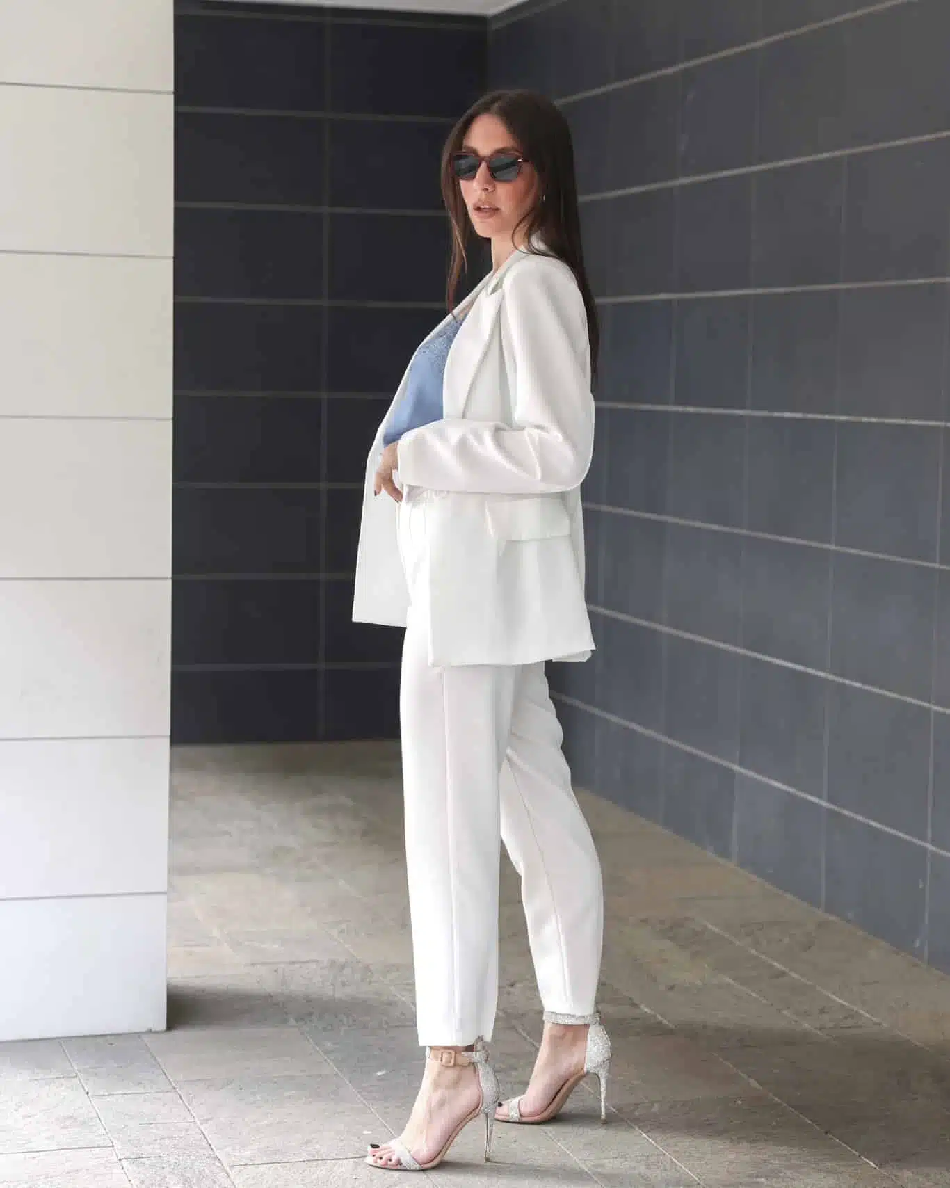 pantalone bianco da donna CVG Gold