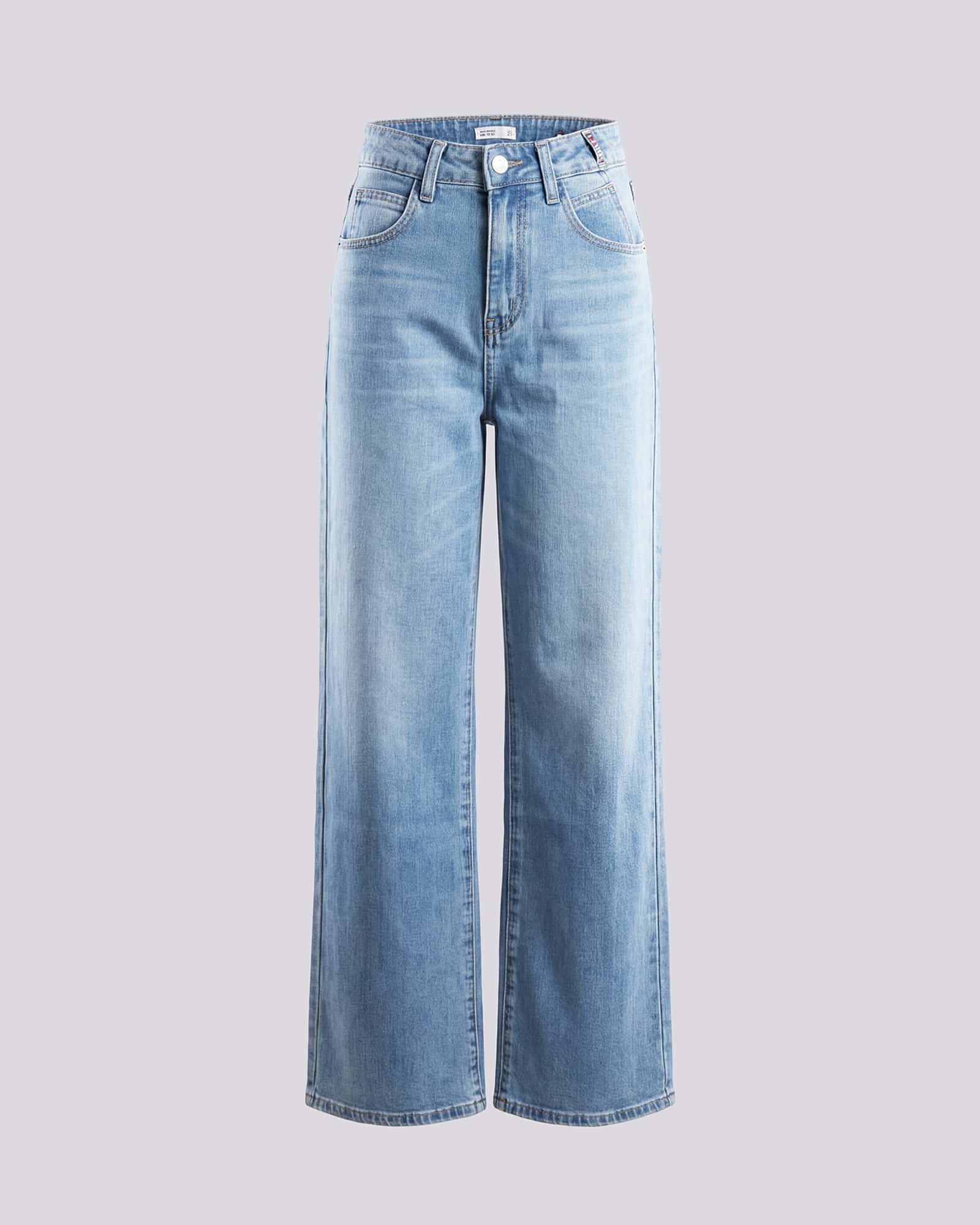 Jeans a palazzo - blu