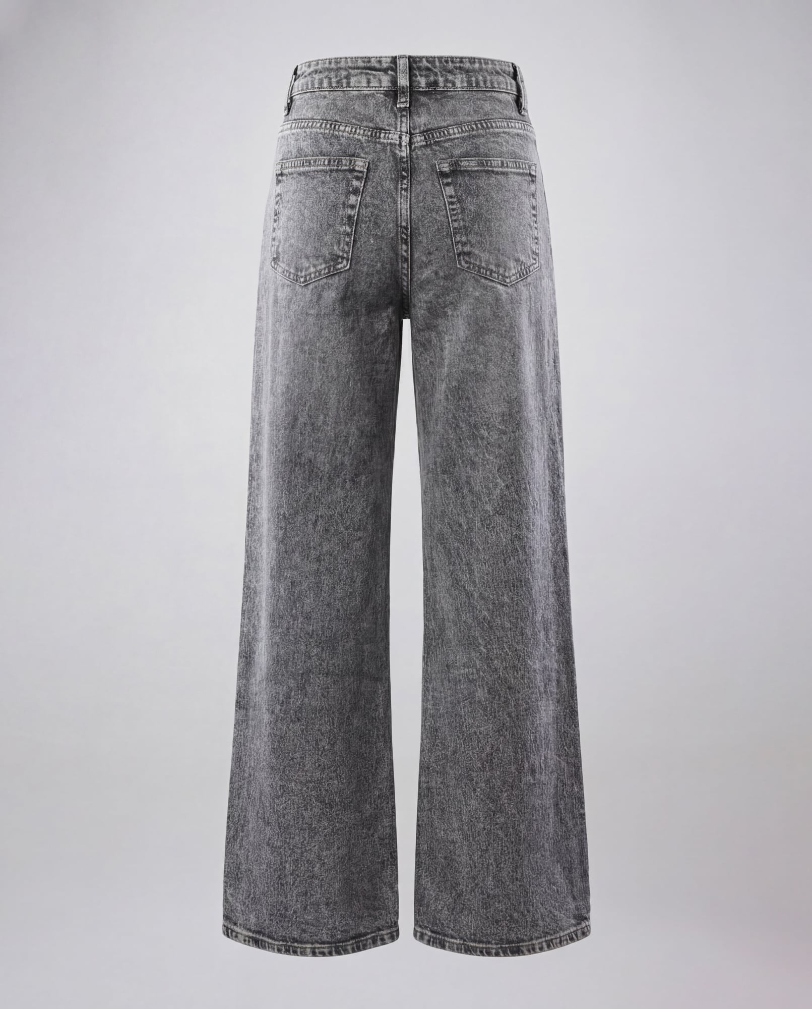 Jeans a palazzo - GRIGIO CHIARO
