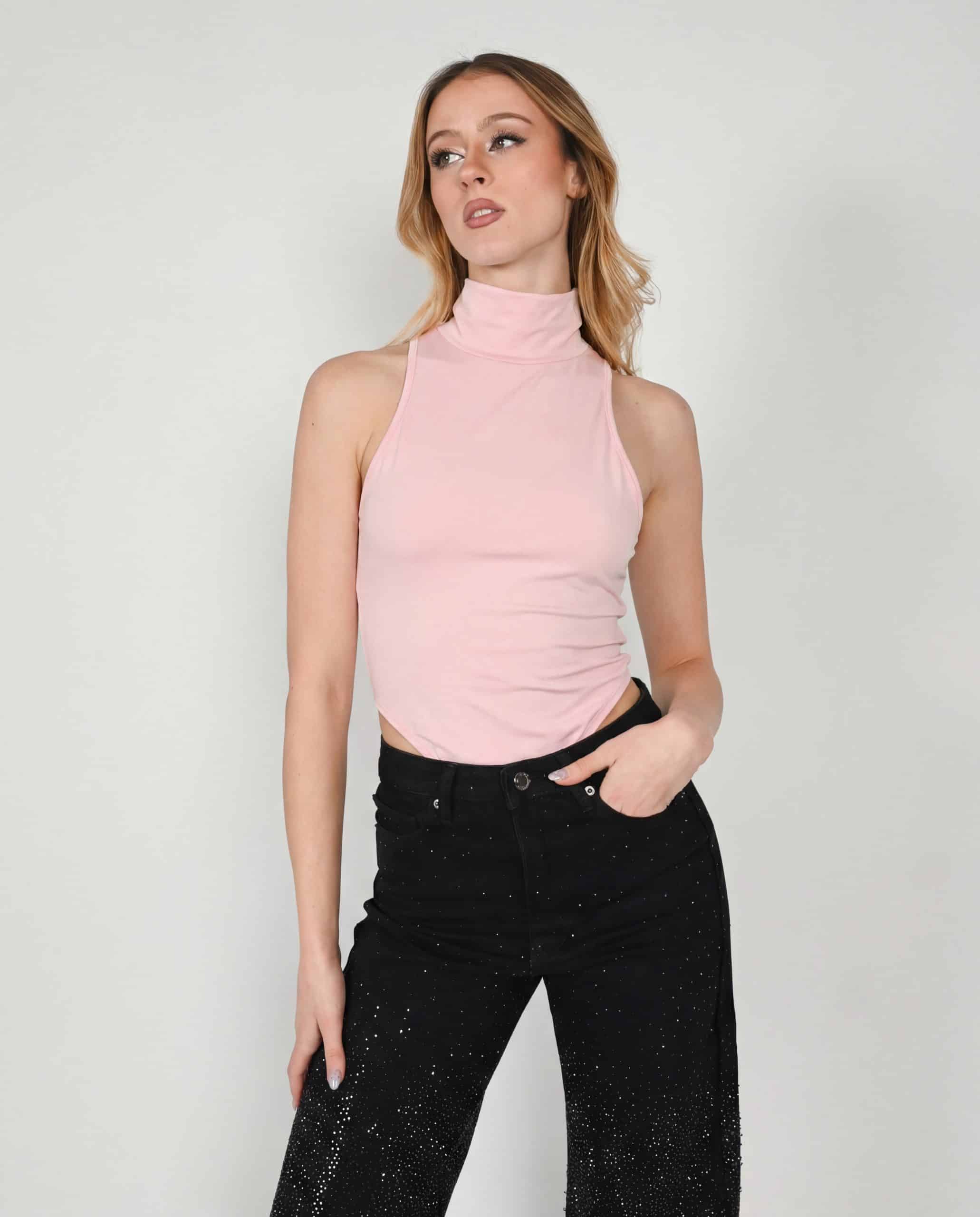 Body halter - rosa