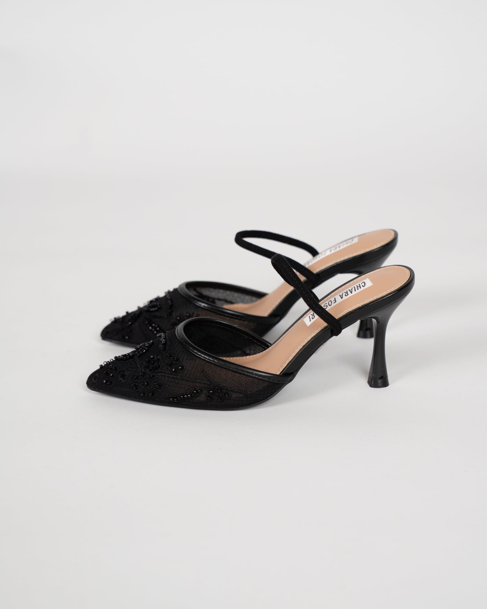 slingback - nero