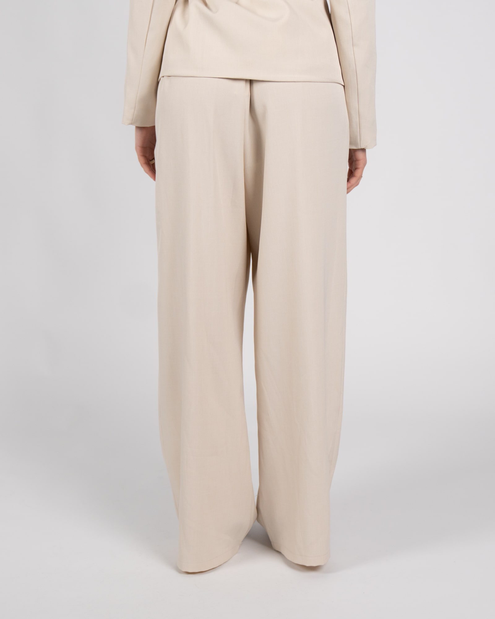 Pantaloni palazzo - beige
