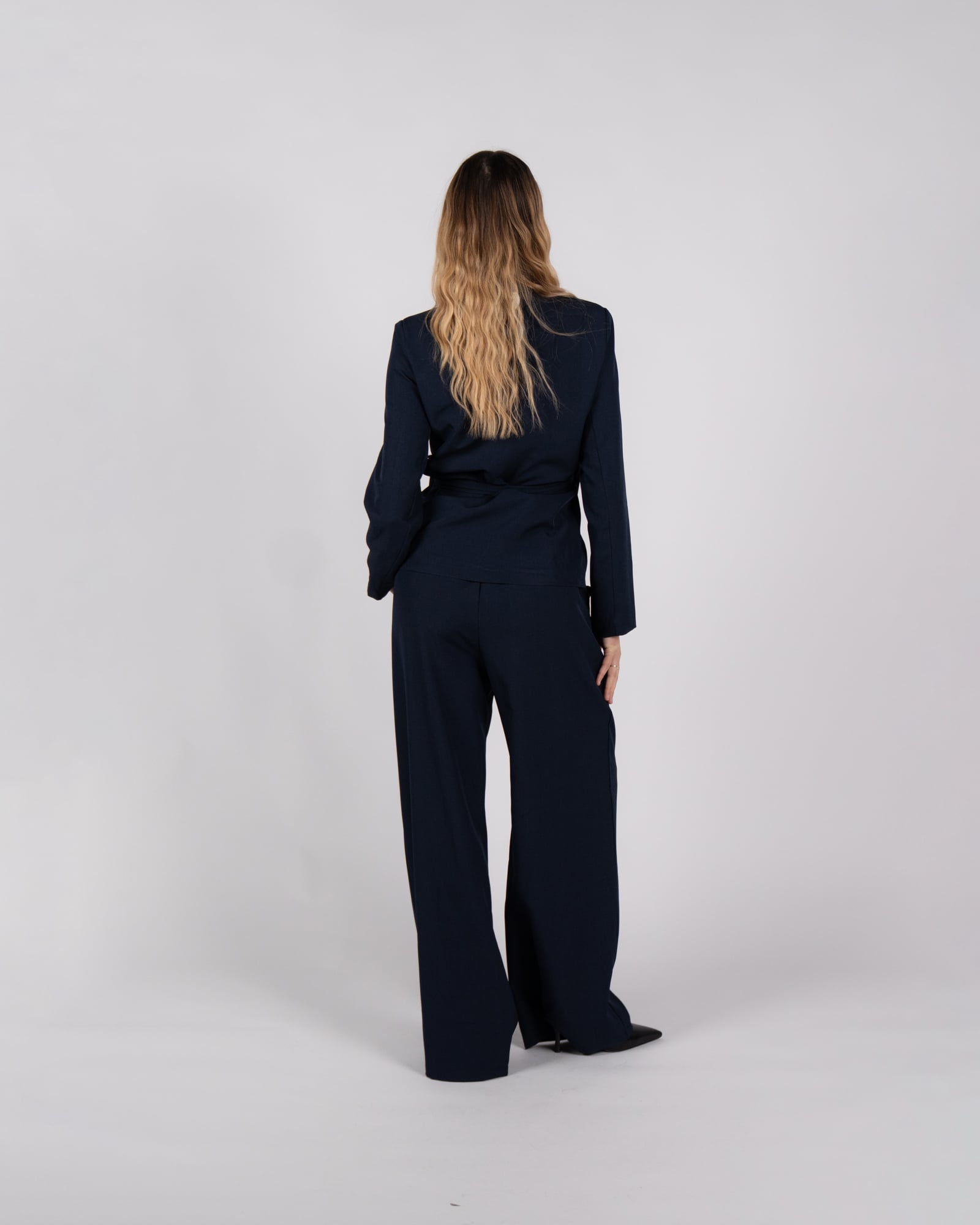 Pantaloni palazzo - blu