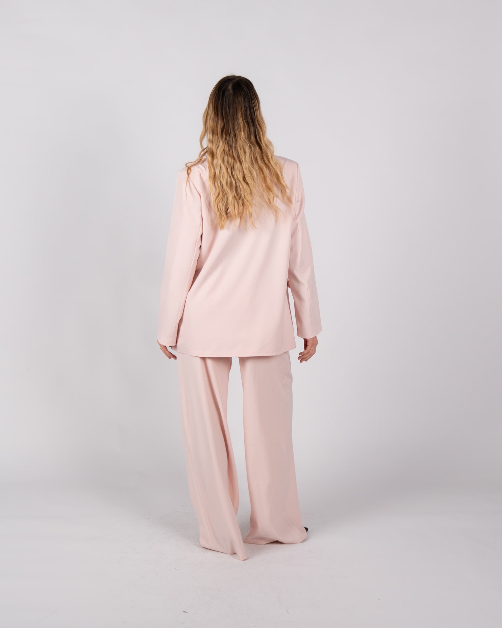 Pantaloni a palazzo - rosa