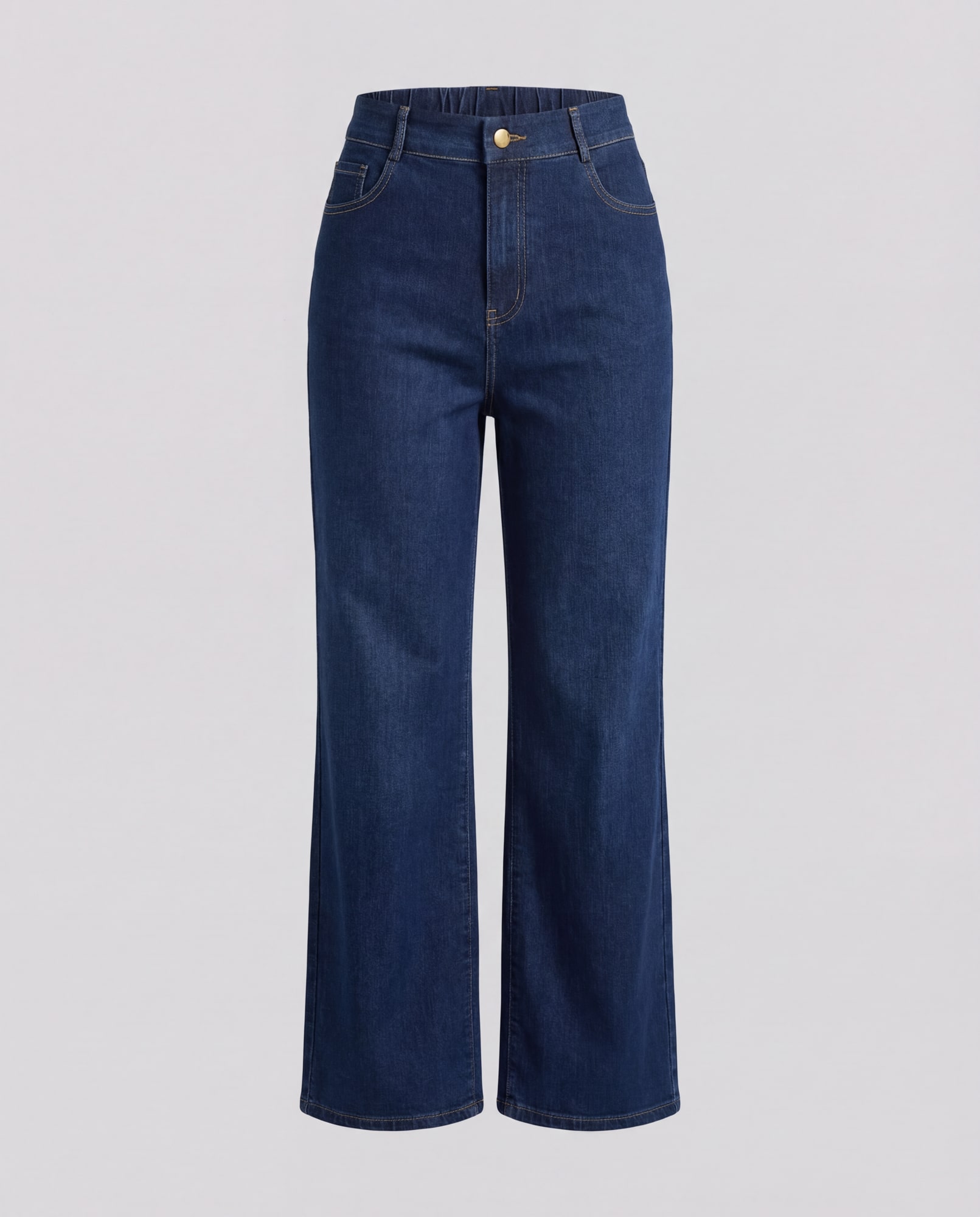 Jeans a palazzo - denim scuro