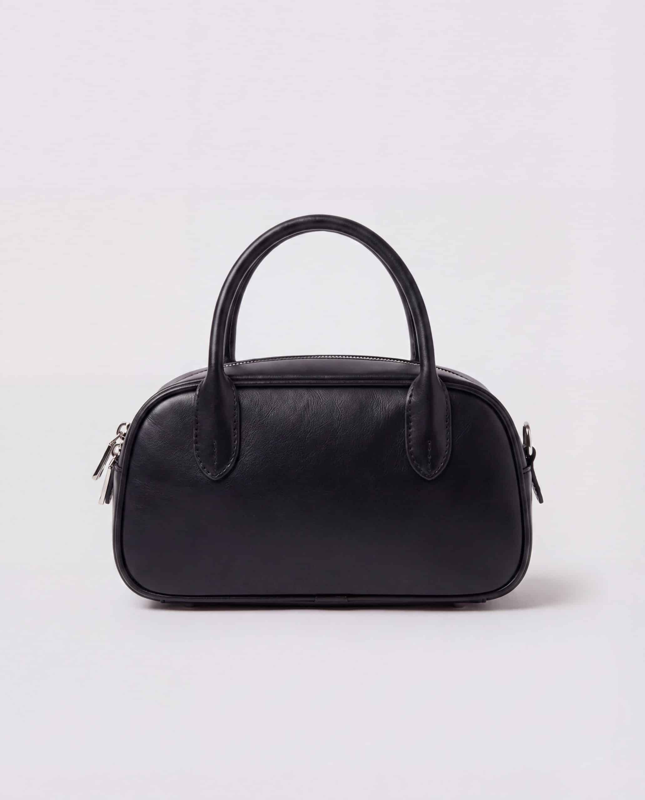 Bauletto con borchie - nero