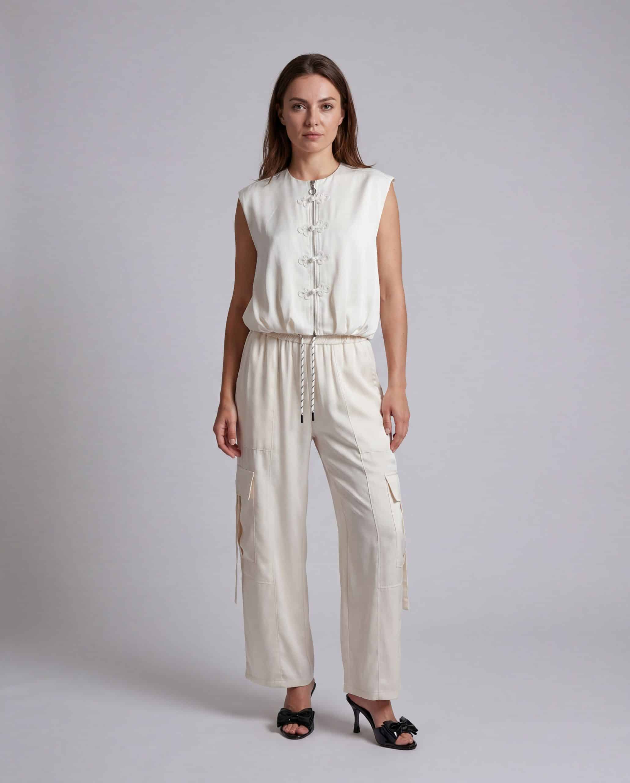Gilet a palloncino - beige