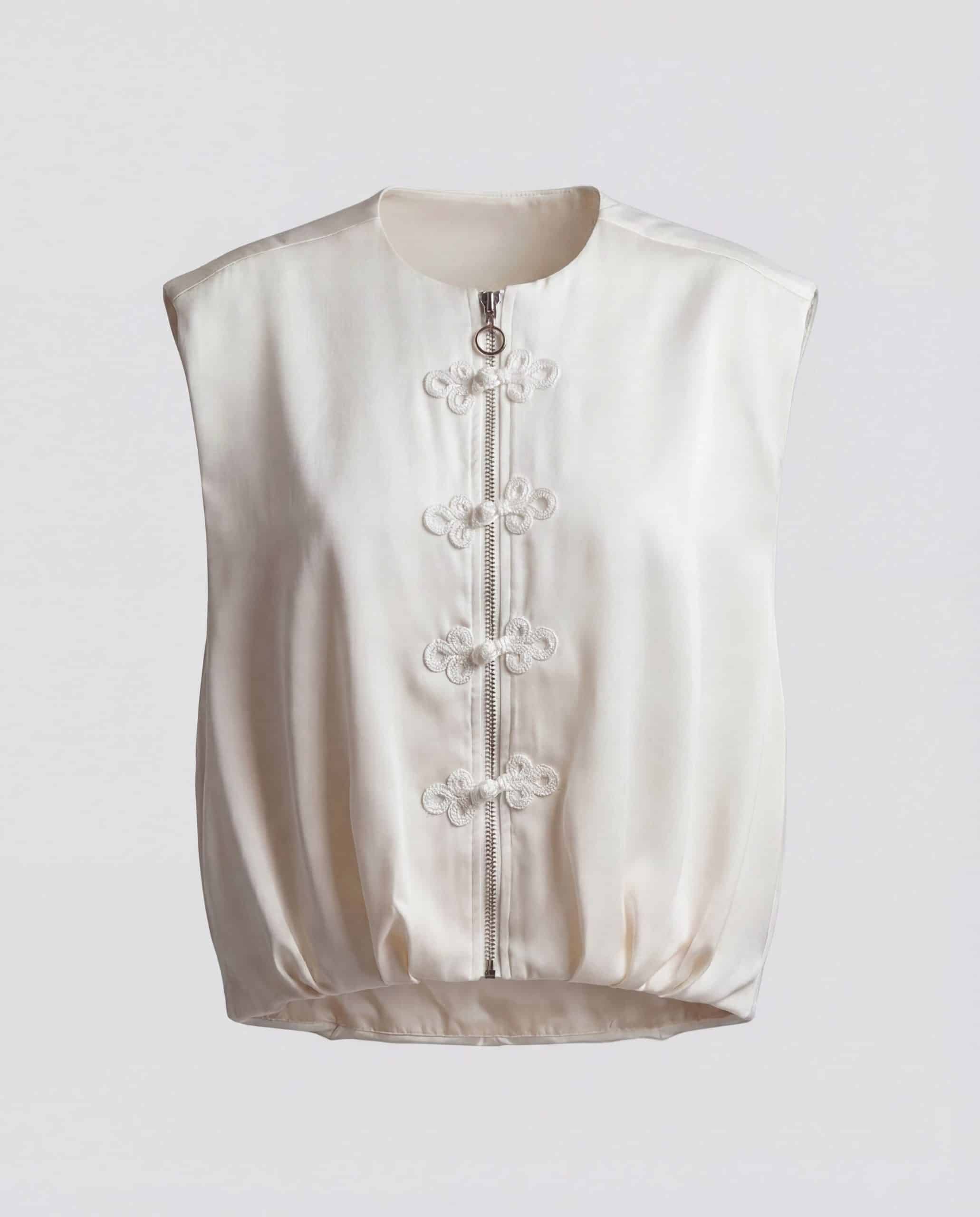 Gilet a palloncino - beige