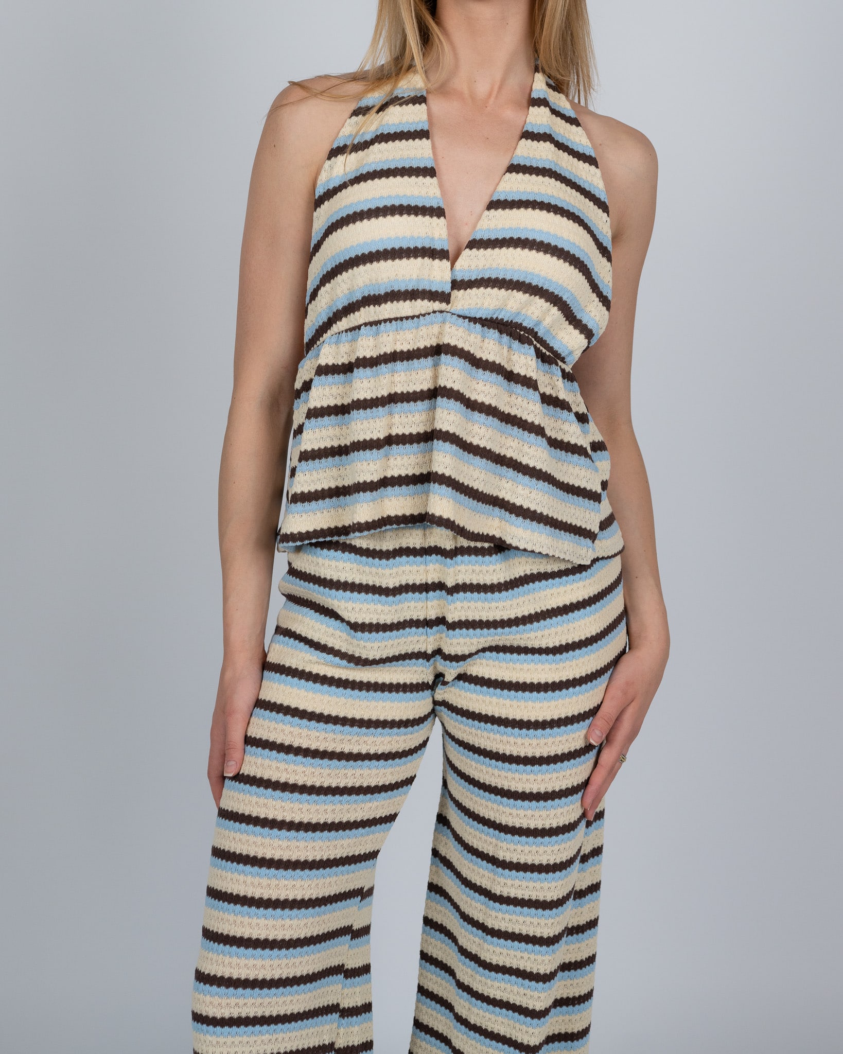 Top in maglia - beige