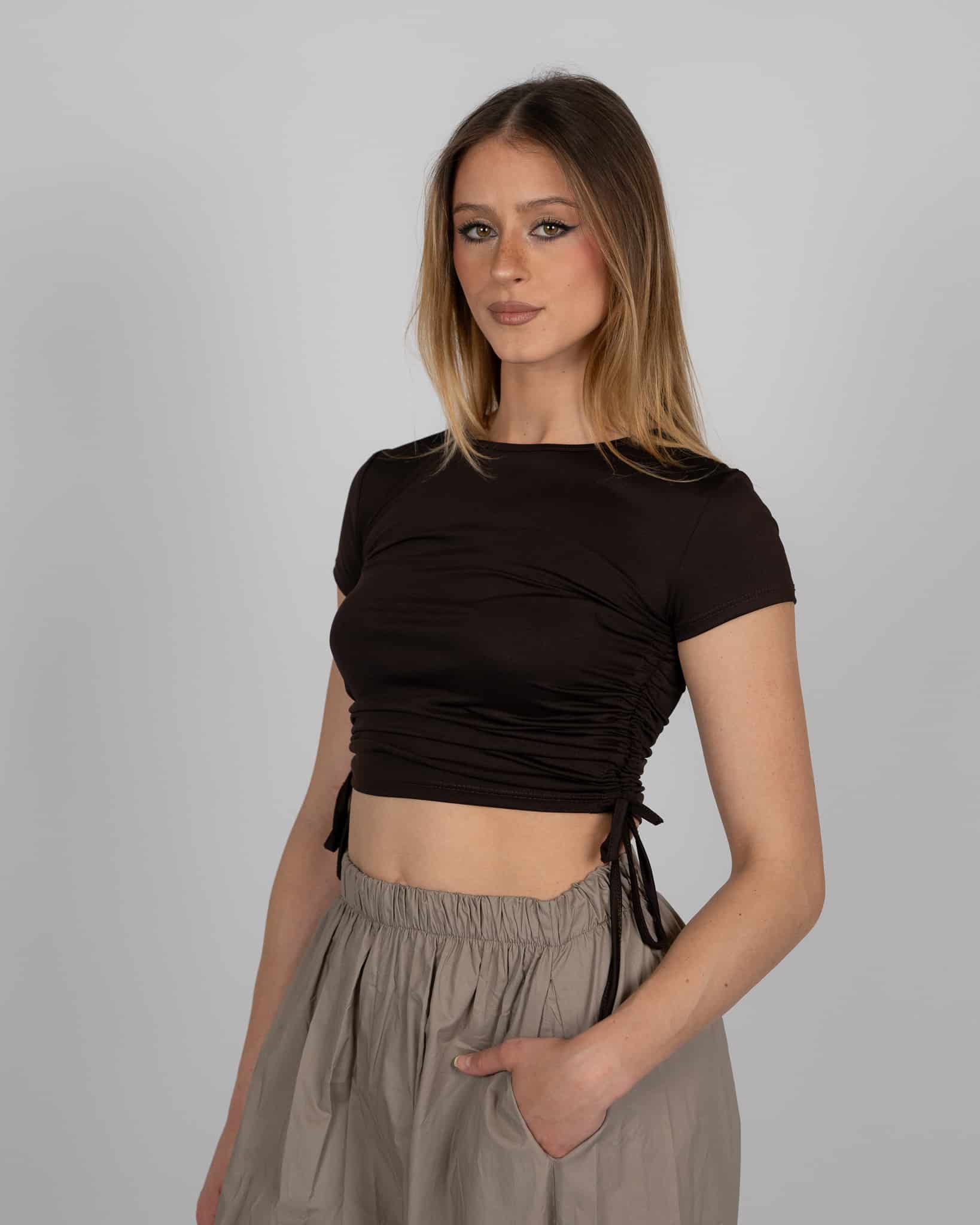 T-shirt - marrone