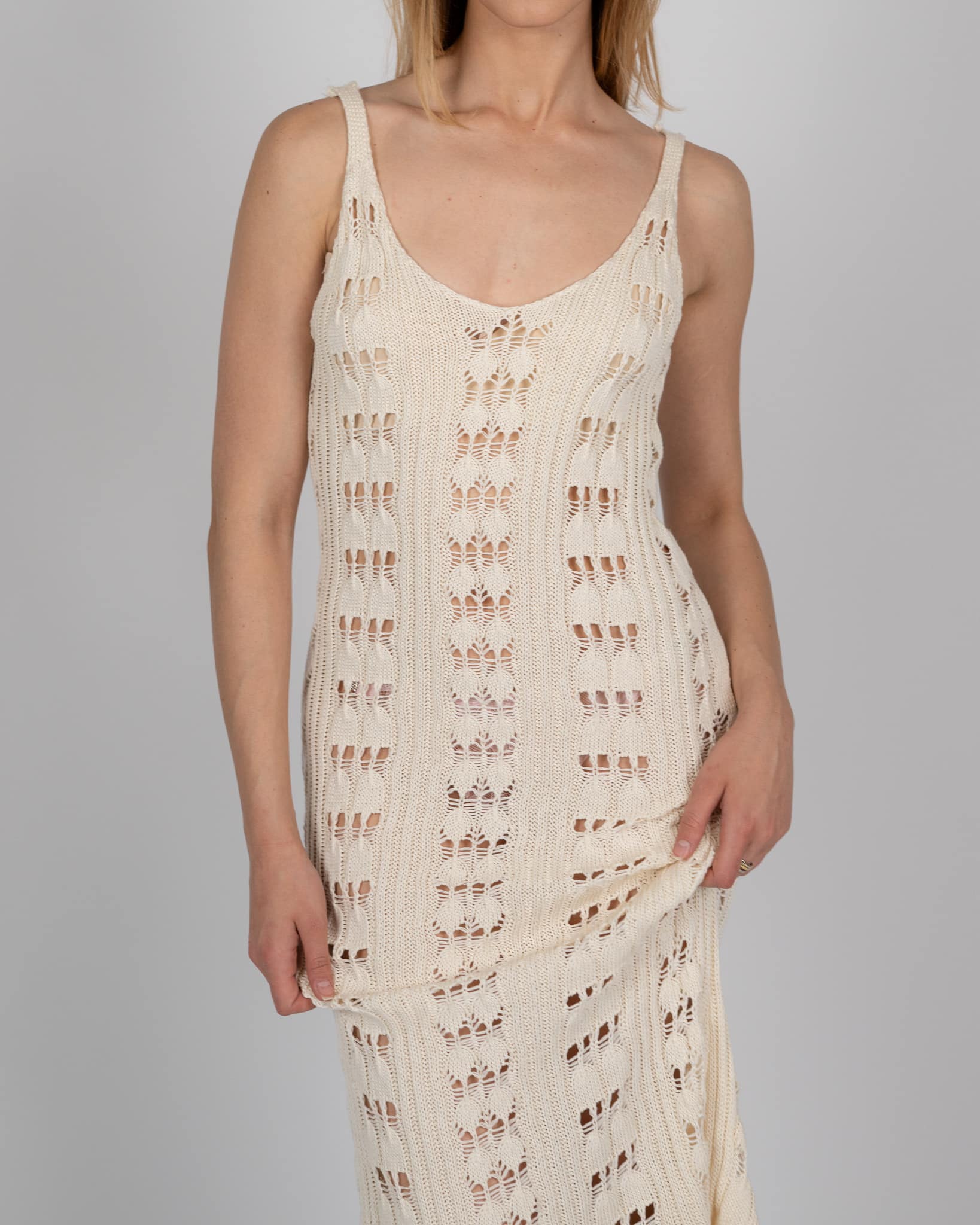 Abito lungo - beige