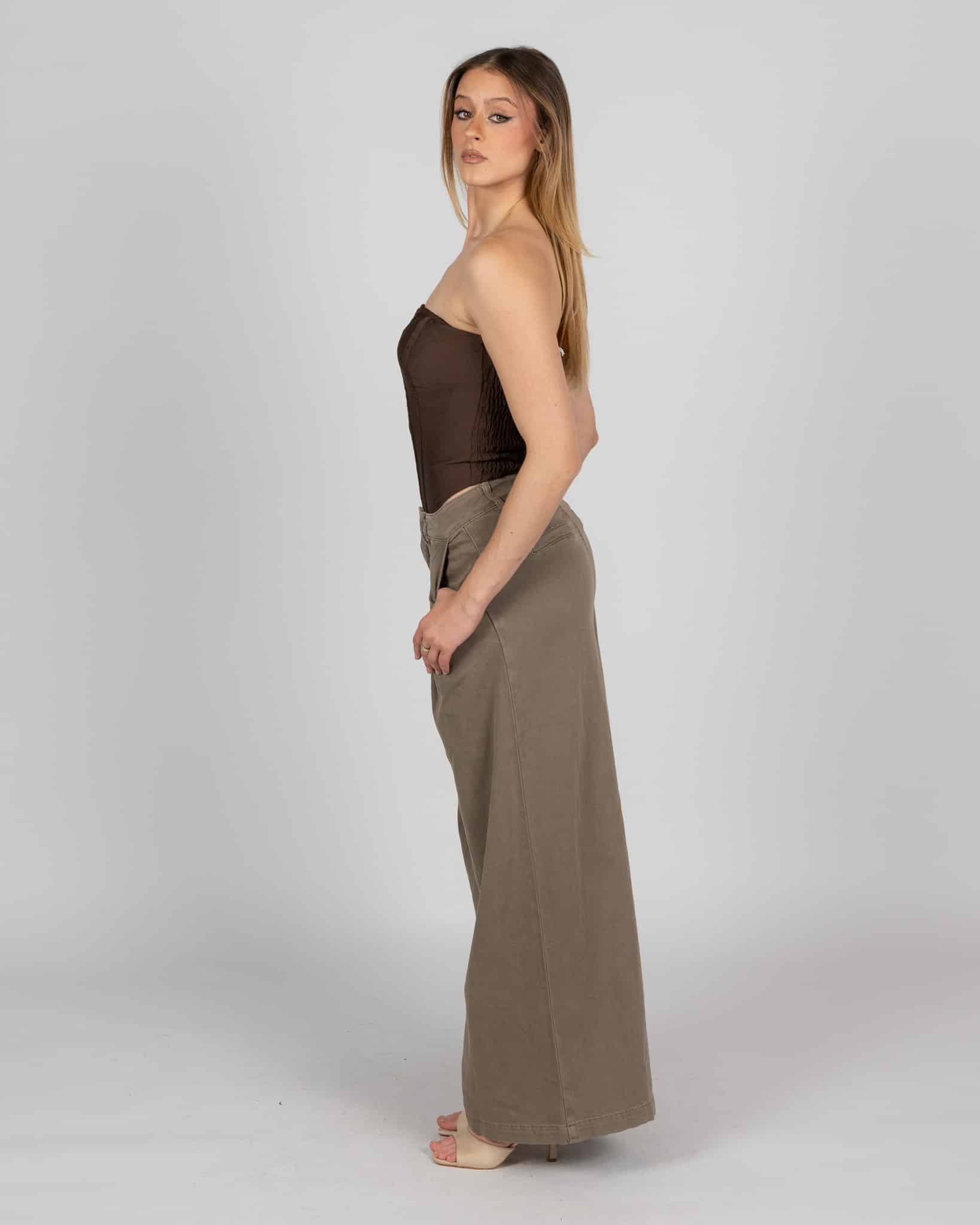 Bustier - marrone