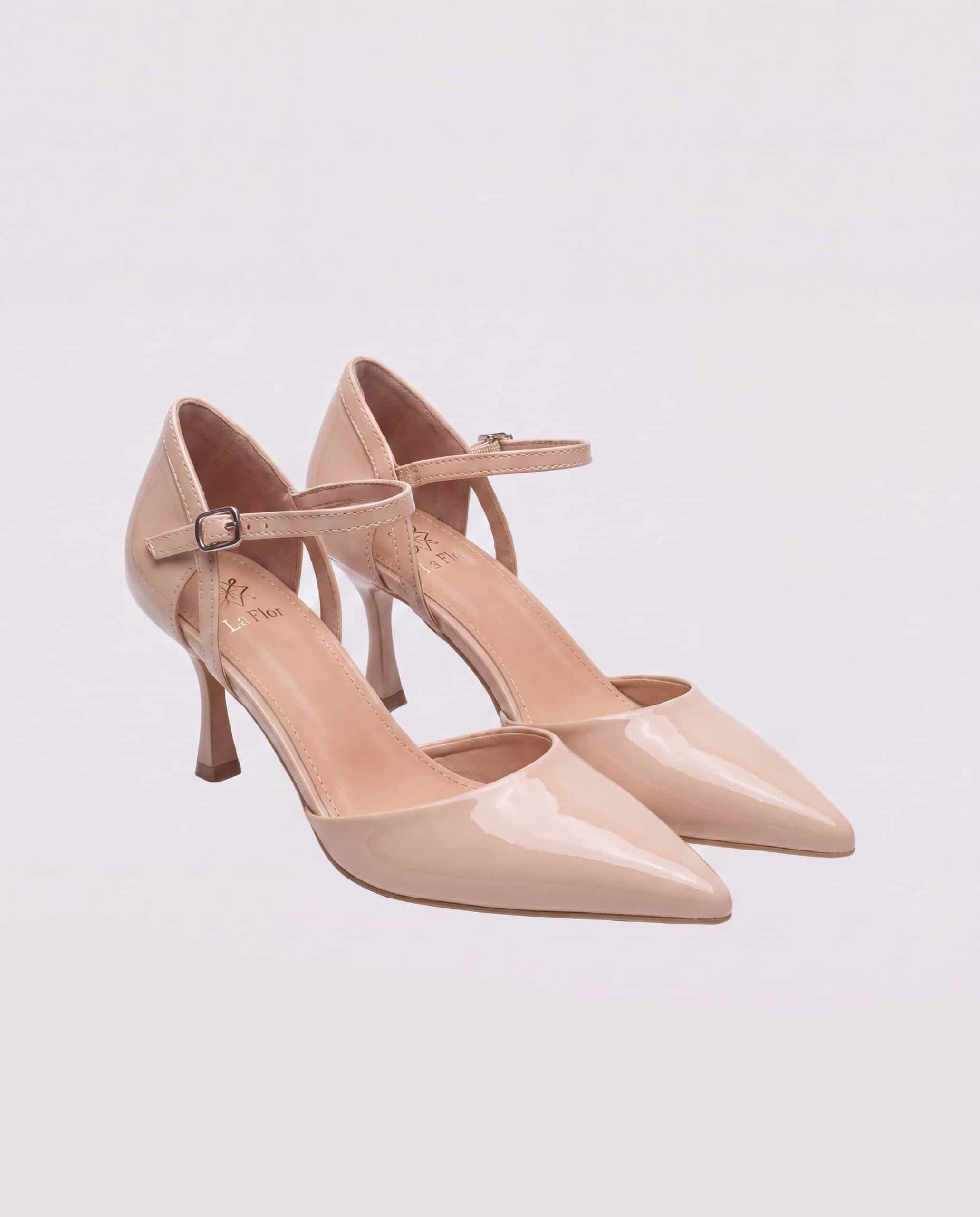 Decolletè lucida - beige