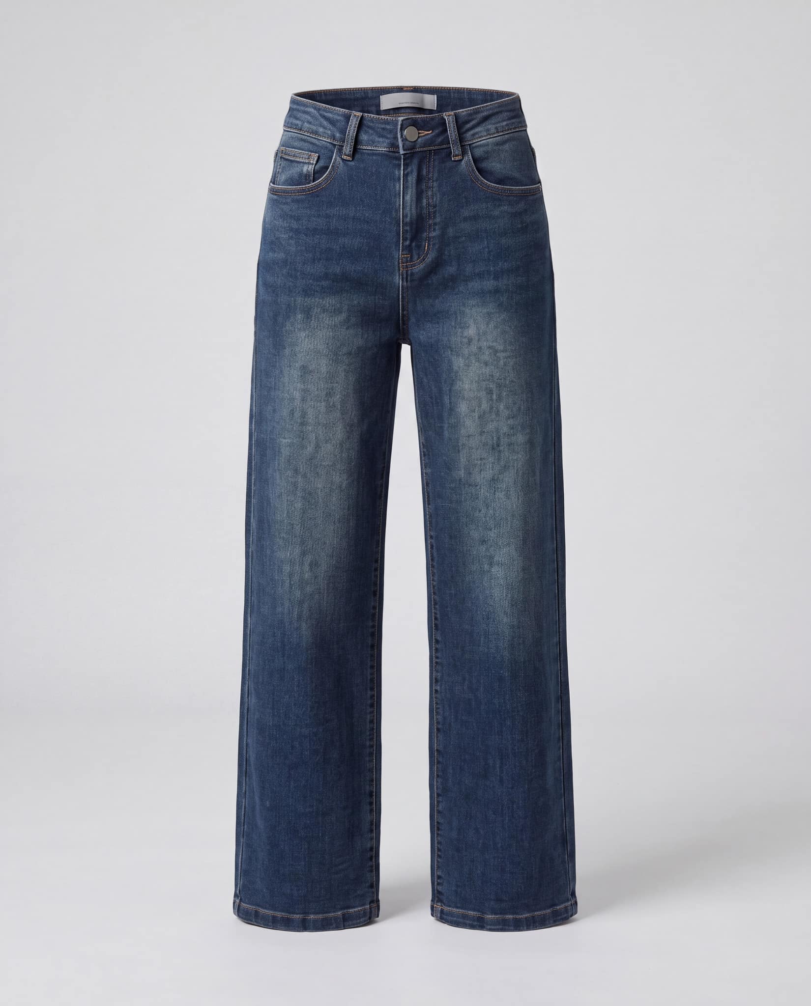 Jeans a palazzo con gamba stretta - jeans