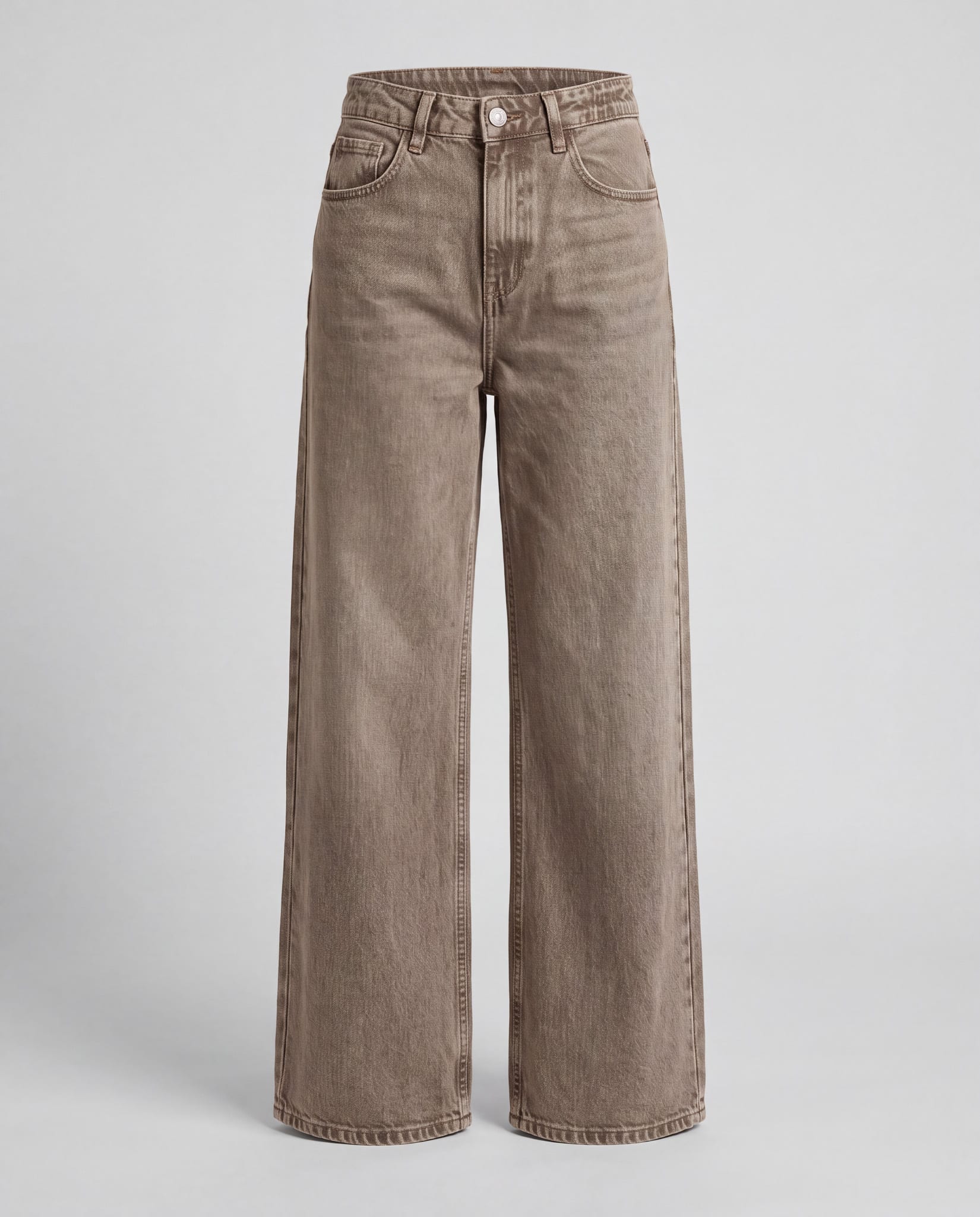Jeans a palazzo - verde