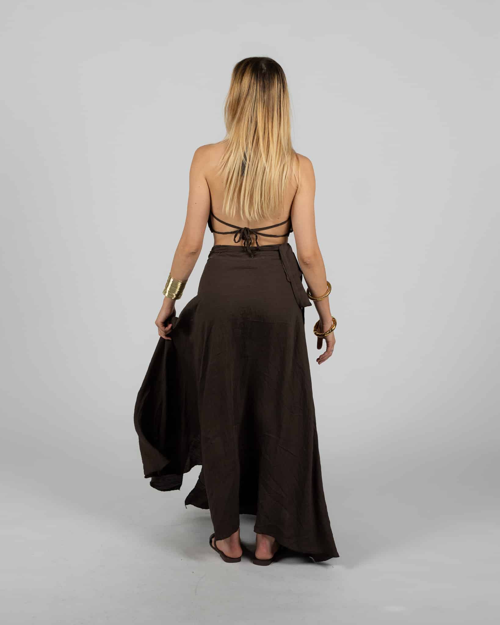Top crop - marrone