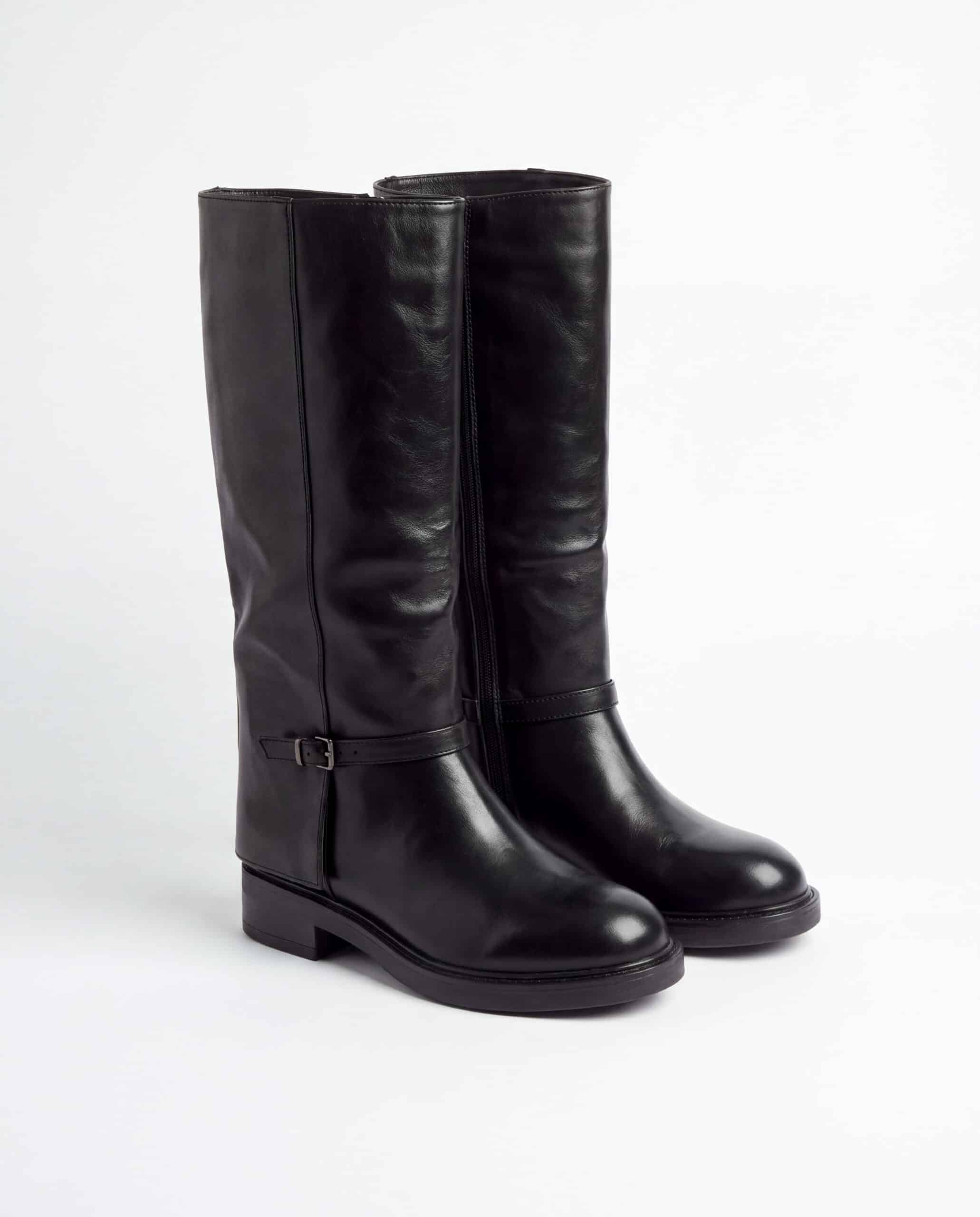 Stivali stile biker - nero